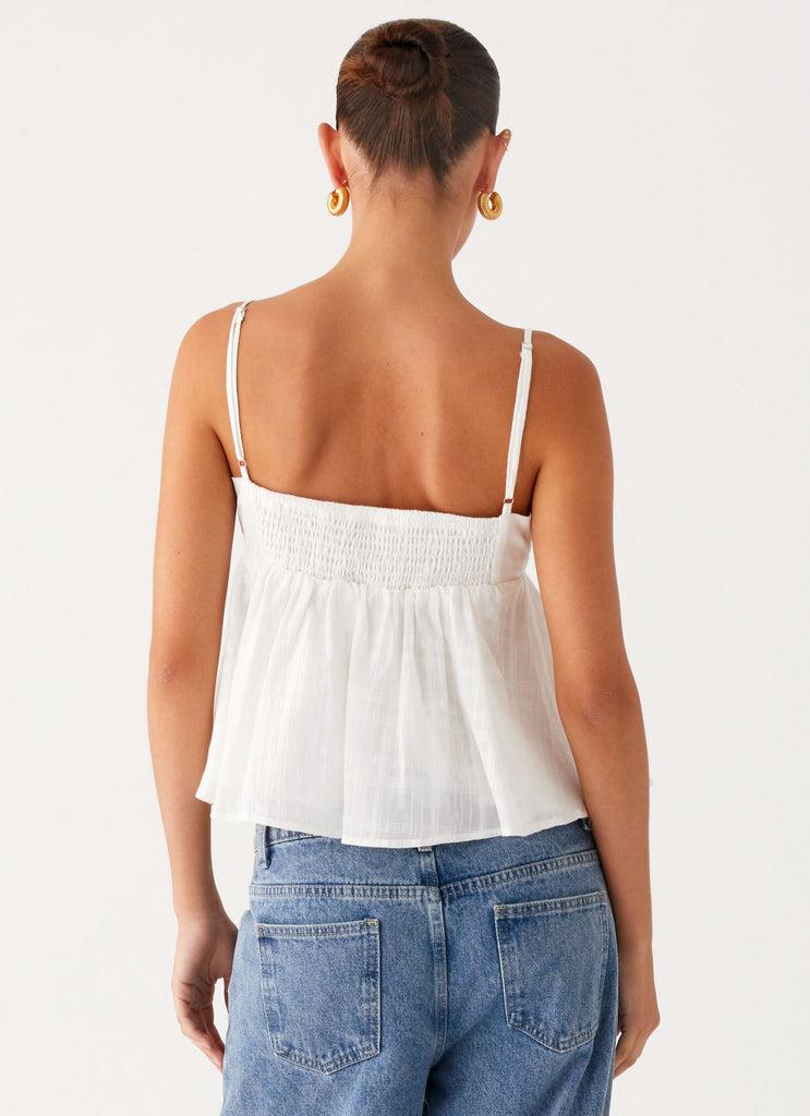 Peppermayo Peppermayo Exclusive - Obliviate Cami Top - White