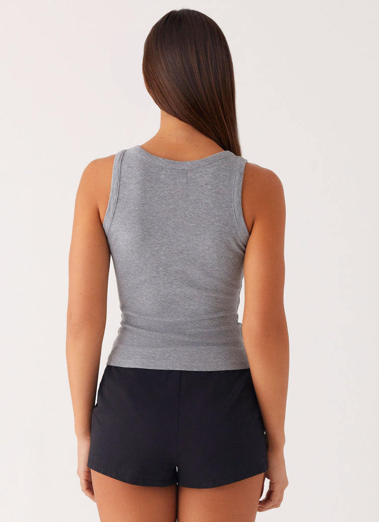 Peppermayo Peppermayo Exclusive - Oblivion Tank Top - Grey