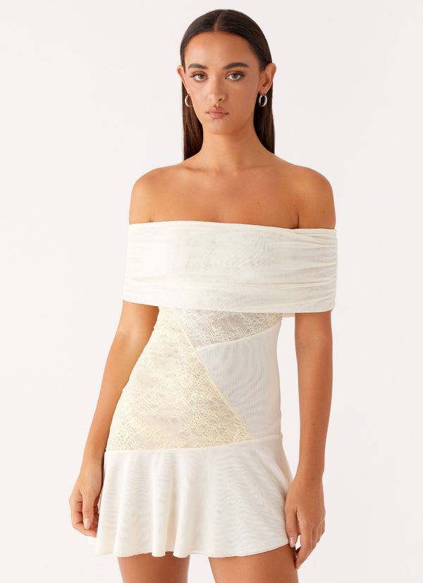 peppermayo Peppermayo Exclusive - Ocean Road Mini Dress - Yellow