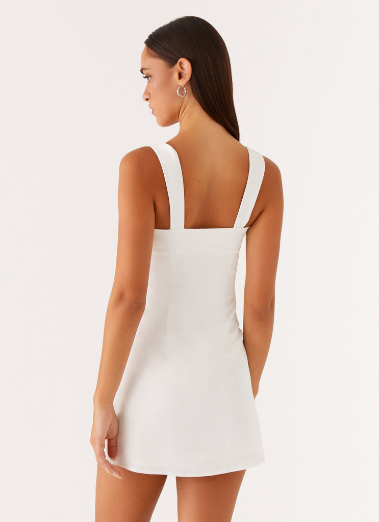 Peppermayo Peppermayo Exclusive - Odette Satin Mini Dress - White