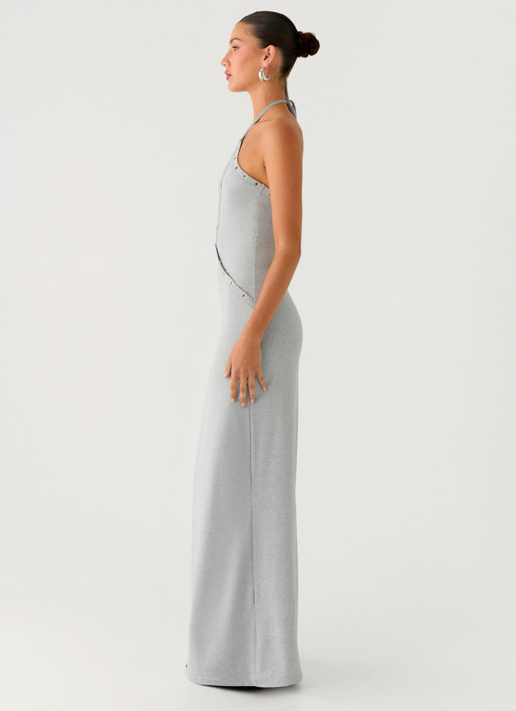 Peppermayo Peppermayo Exclusive - Off The Bass Maxi Dress - Grey
