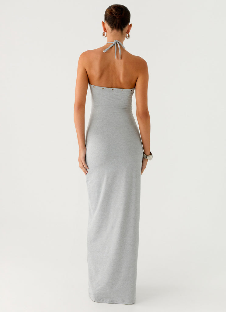 Peppermayo Peppermayo Exclusive - Off The Bass Maxi Dress - Grey