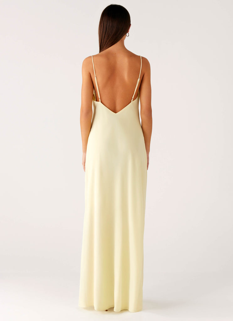 Peppermayo Peppermayo Exclusive - Oliana Maxi Dress - Yellow