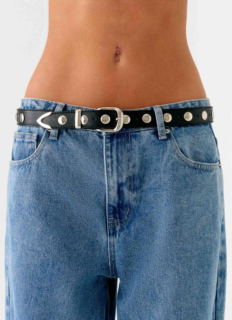 Peppermayo Peppermayo Exclusive - On The List Belt - Black