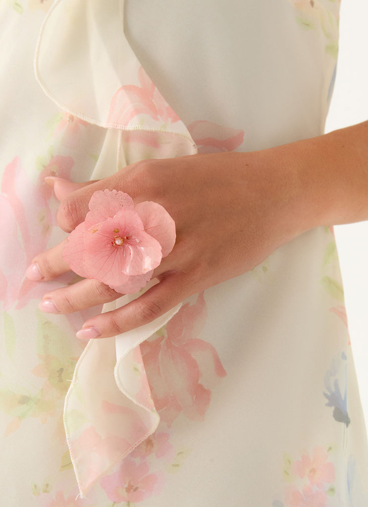 Peppermayo Peppermayo Exclusive - Onda Rosa Ring - Pink