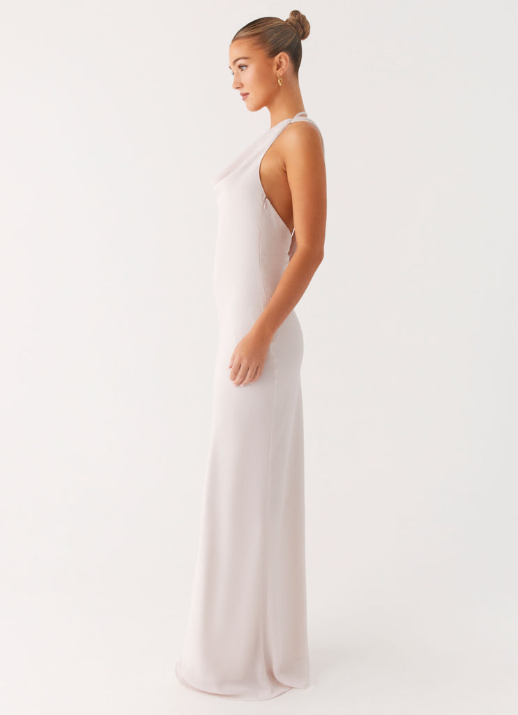 Peppermayo Peppermayo Exclusive - Opal Glow Maxi Dress - Off White