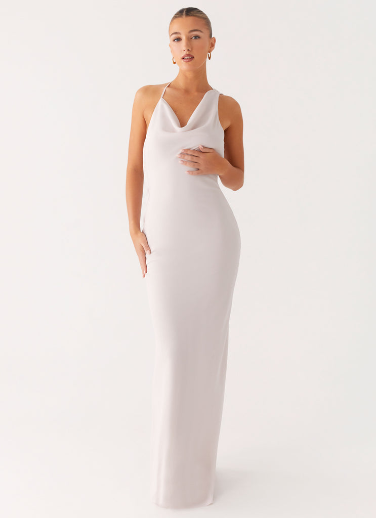 Peppermayo Peppermayo Exclusive - Opal Glow Maxi Dress - Off White
