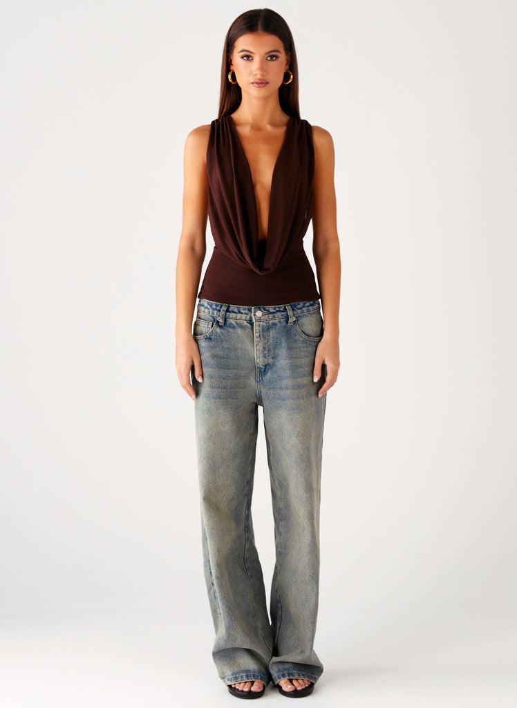 Peppermayo Peppermayo Exclusive - Oracle Top - Chocolate