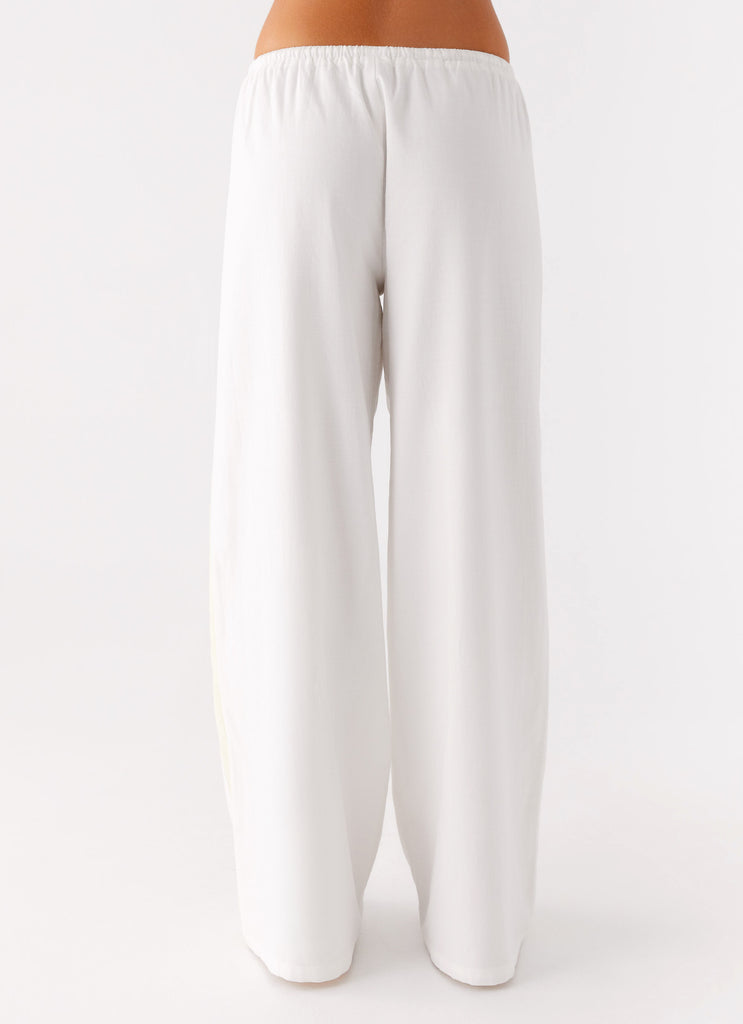 Peppermayo Peppermayo Exclusive - Oska Drawstring Pants - White