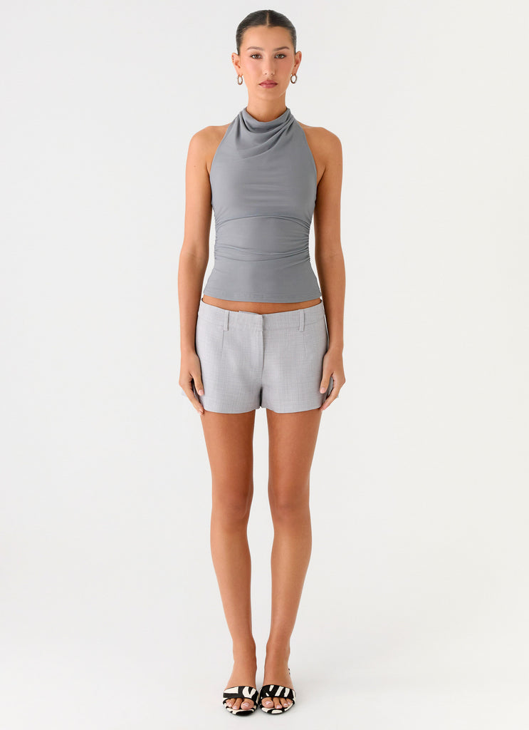 Peppermayo Peppermayo Exclusive - Oslo Mini Shorts - Grey
