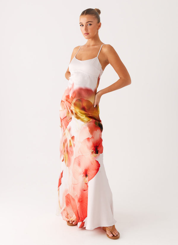 peppermayo Peppermayo Exclusive - Pacha Maxi Dress - Peach Rose