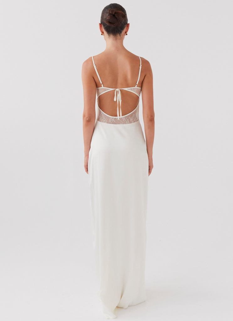 Peppermayo Peppermayo Exclusive - Palais Royale Lace Maxi Dress - Antique