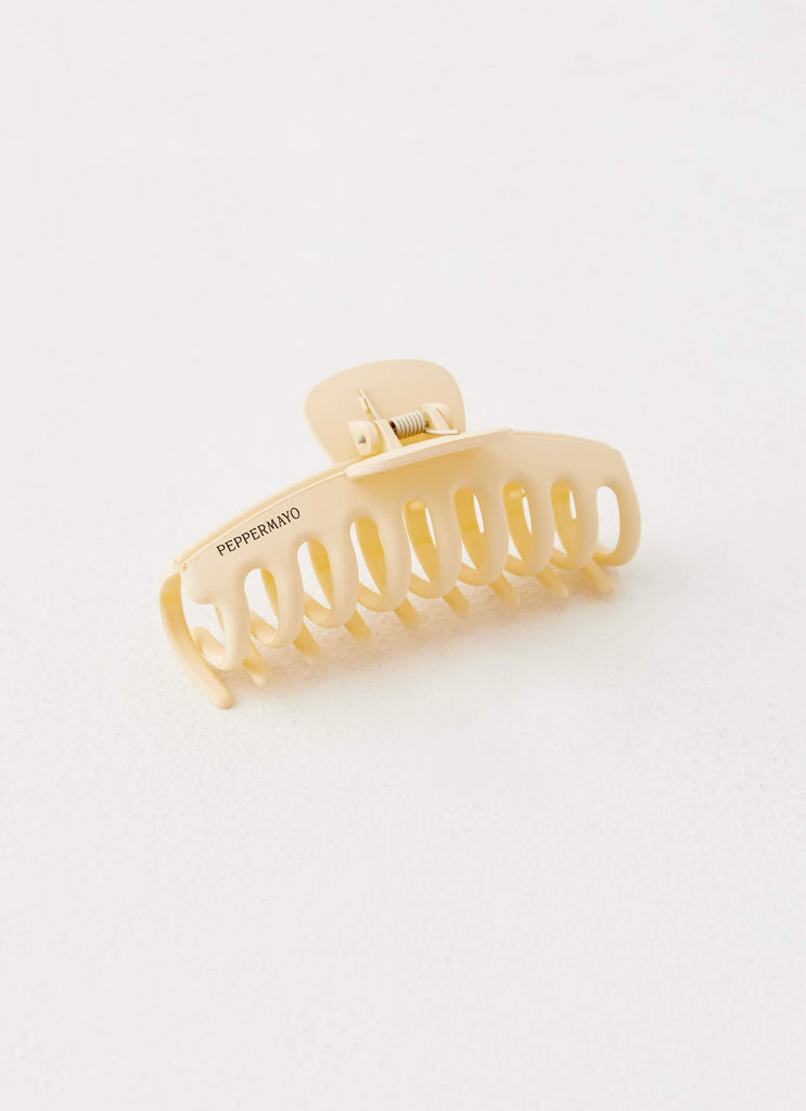 Peppermayo Peppermayo Exclusive - Peppermayo Claw Clip - Ivory