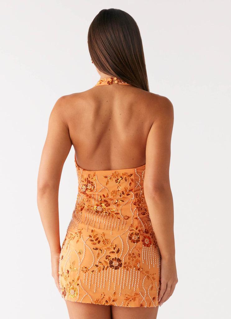 Peppermayo Peppermayo Exclusive - Phia Mini Dress - Orange