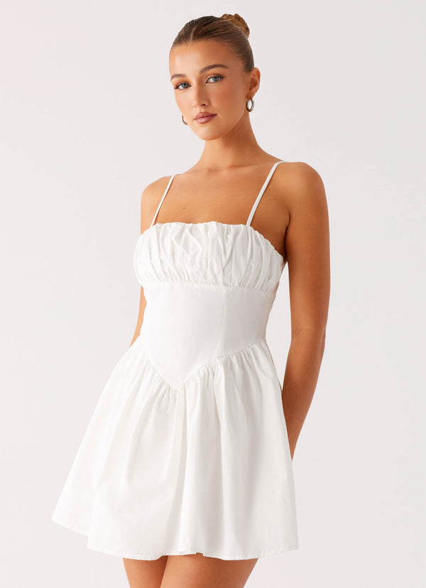 peppermayo Peppermayo Exclusive - Phillipa Mini Dress - White
