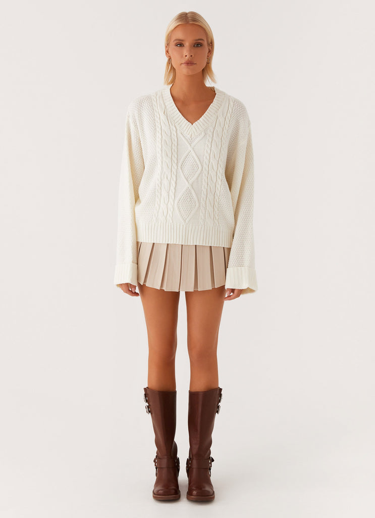 Peppermayo Peppermayo Exclusive - Play Pretend Knit Jumper - Ivory