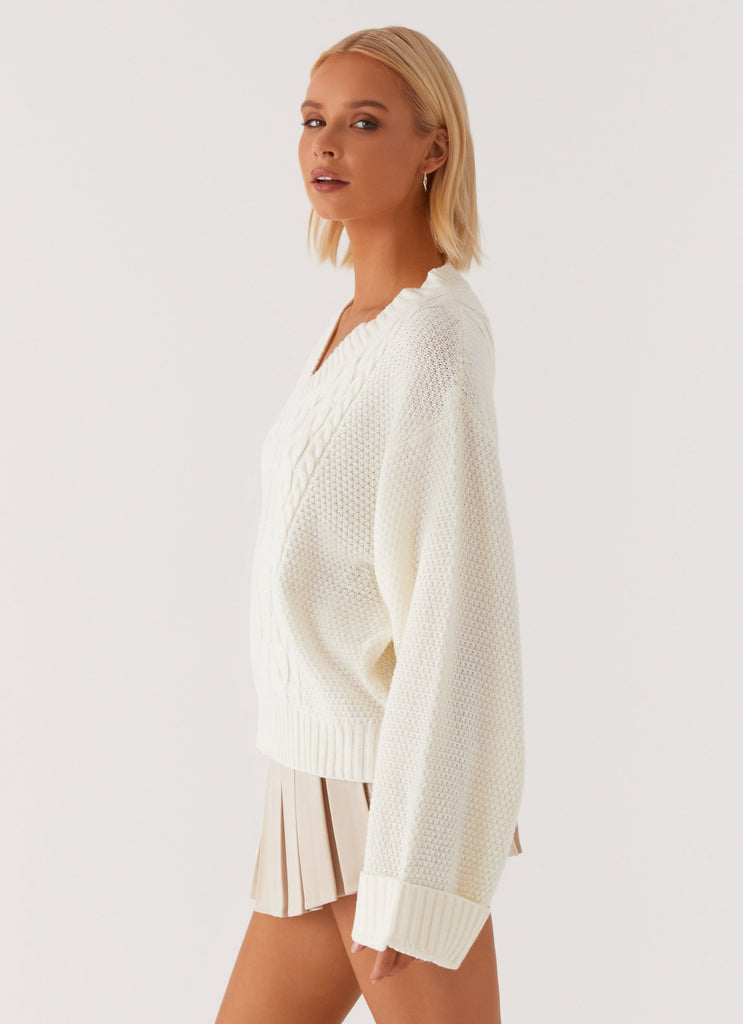 Peppermayo Peppermayo Exclusive - Play Pretend Knit Jumper - Ivory