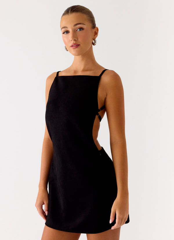 peppermayo Peppermayo Exclusive - Play With Fire Mini Dress - Black