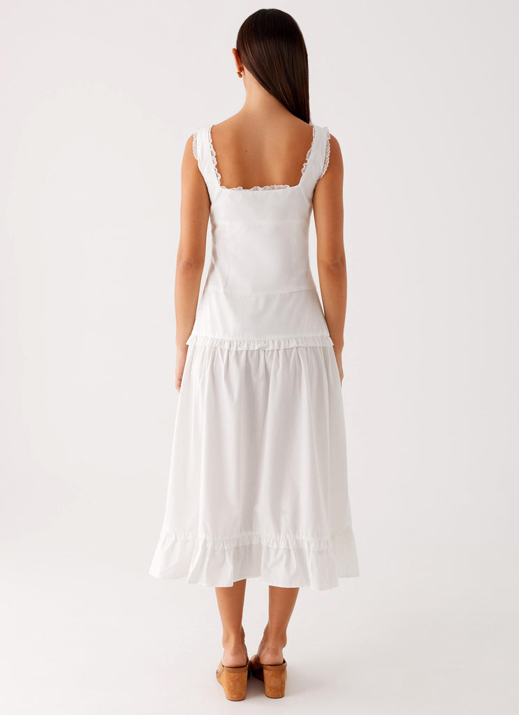 Peppermayo Peppermayo Exclusive - Quinn Midi Dress - White
