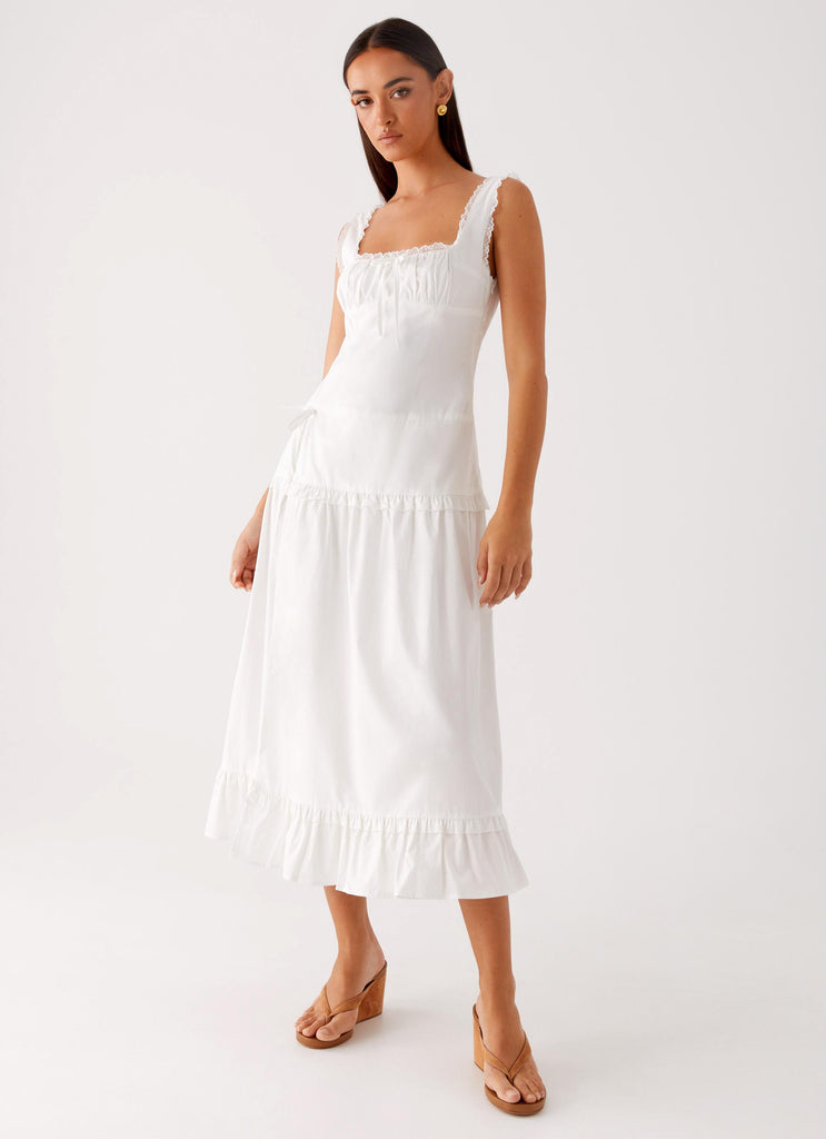 Peppermayo Peppermayo Exclusive - Quinn Midi Dress - White