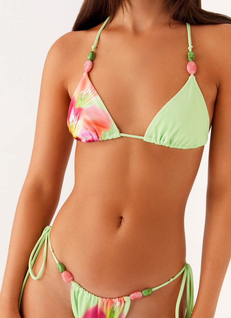 Peppermayo Peppermayo Exclusive - Rach Bikini Top - Green Tropical