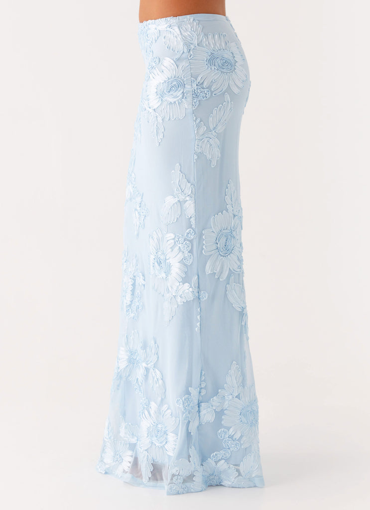 Peppermayo Peppermayo Exclusive - Radiate Maxi Skirt - Blue