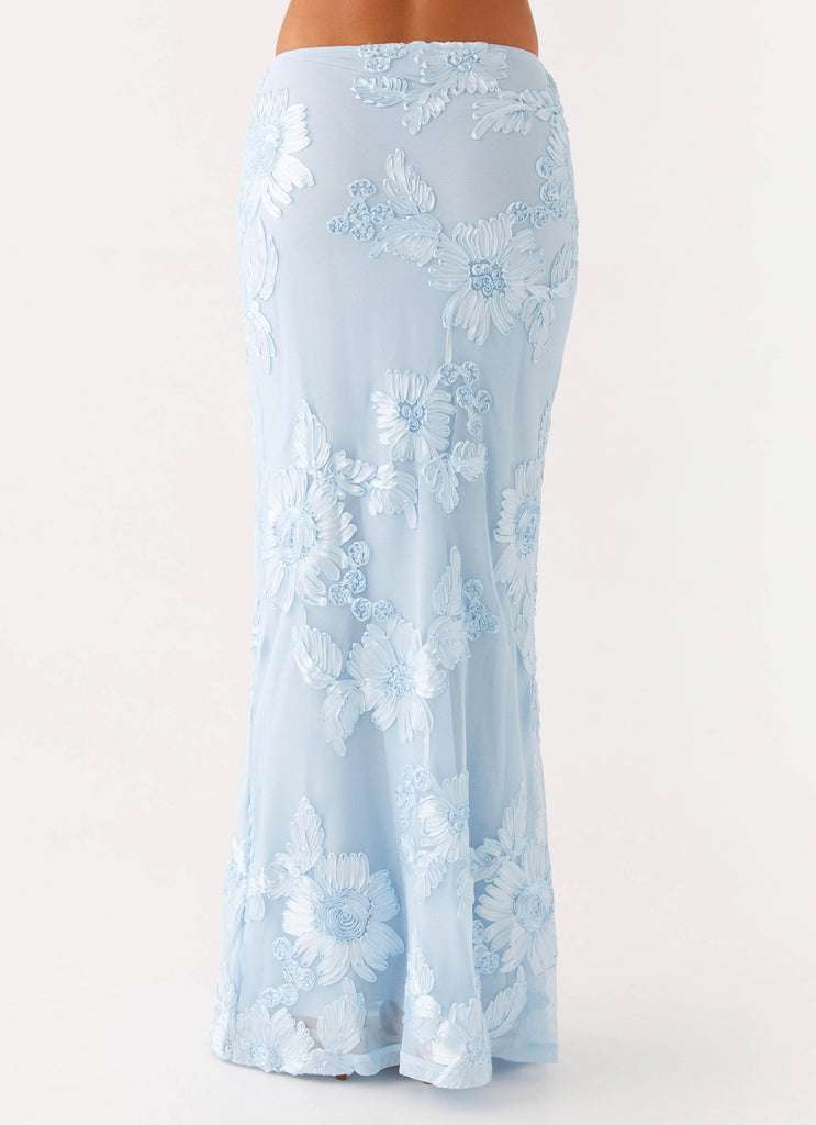 Peppermayo Peppermayo Exclusive - Radiate Maxi Skirt - Blue