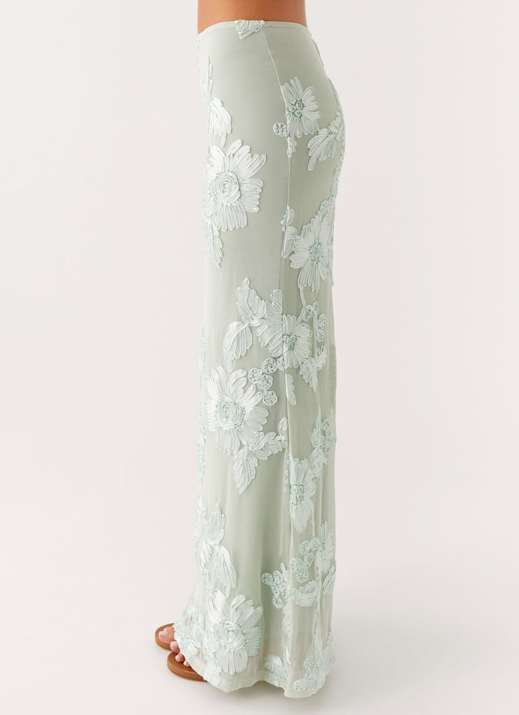 Peppermayo Peppermayo Exclusive - Radiate Maxi Skirt - Sage