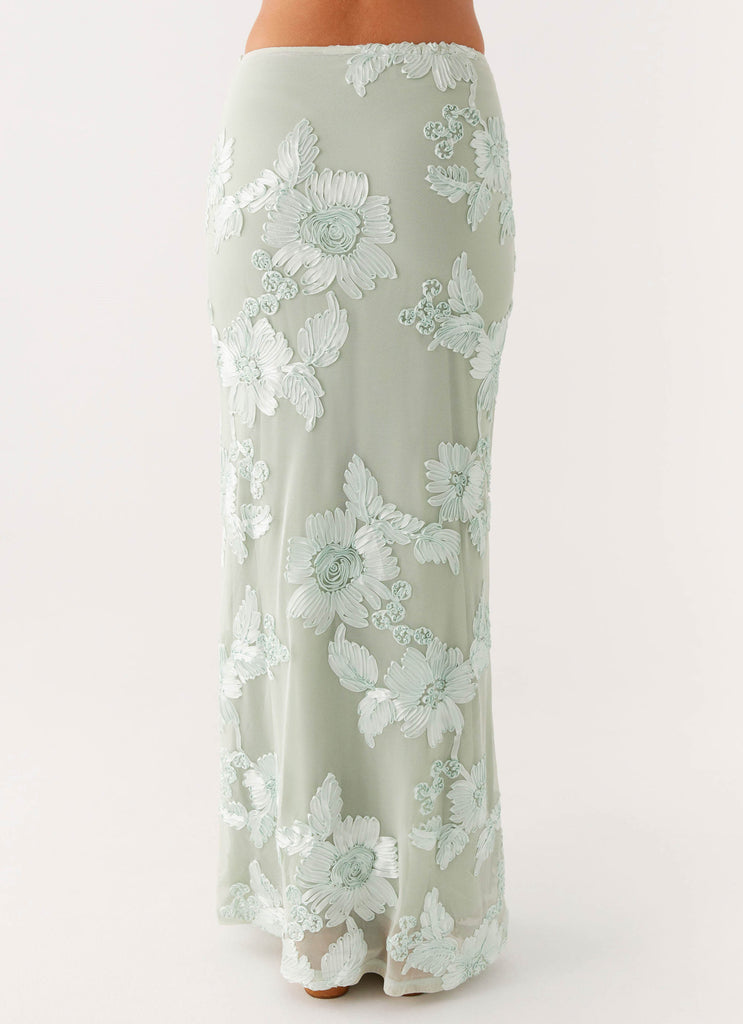Peppermayo Peppermayo Exclusive - Radiate Maxi Skirt - Sage