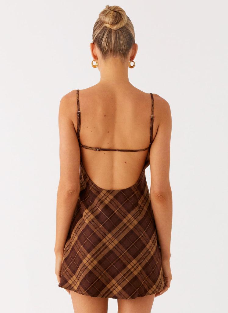 Peppermayo Peppermayo Exclusive - Radio Star Mini Dress - Plaid