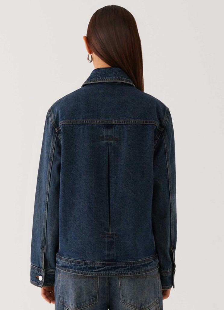 Peppermayo Peppermayo Exclusive - Raelynn Denim Jacket - Indigo