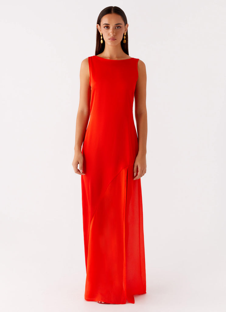 Peppermayo Peppermayo Exclusive - Ramiro Maxi Dress - Red