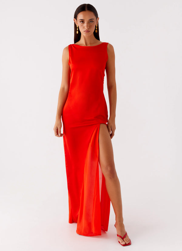 peppermayo Peppermayo Exclusive - Ramiro Maxi Dress - Red