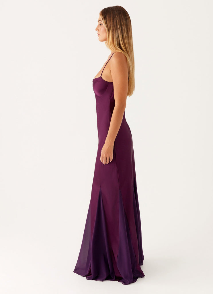 Peppermayo Peppermayo Exclusive - Ravello Maxi Dress - Mulberry