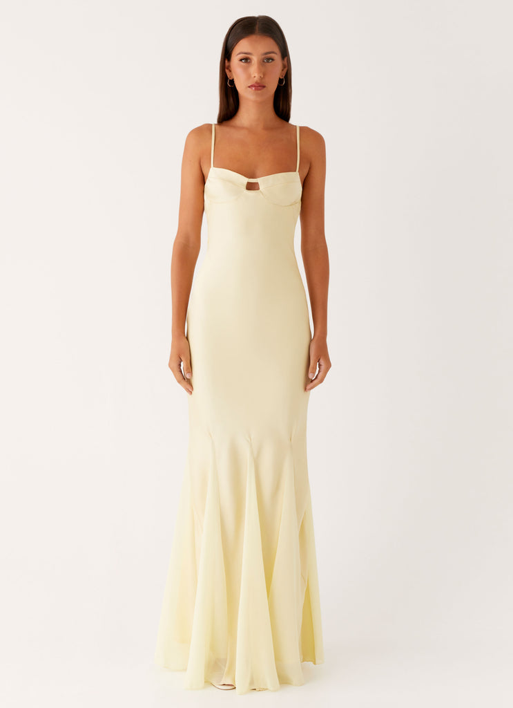 Peppermayo Peppermayo Exclusive - Ravello Maxi Dress - Sunny Yellow