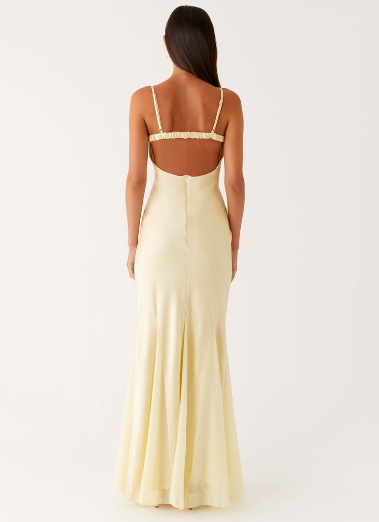 Peppermayo Peppermayo Exclusive - Ravello Maxi Dress - Sunny Yellow