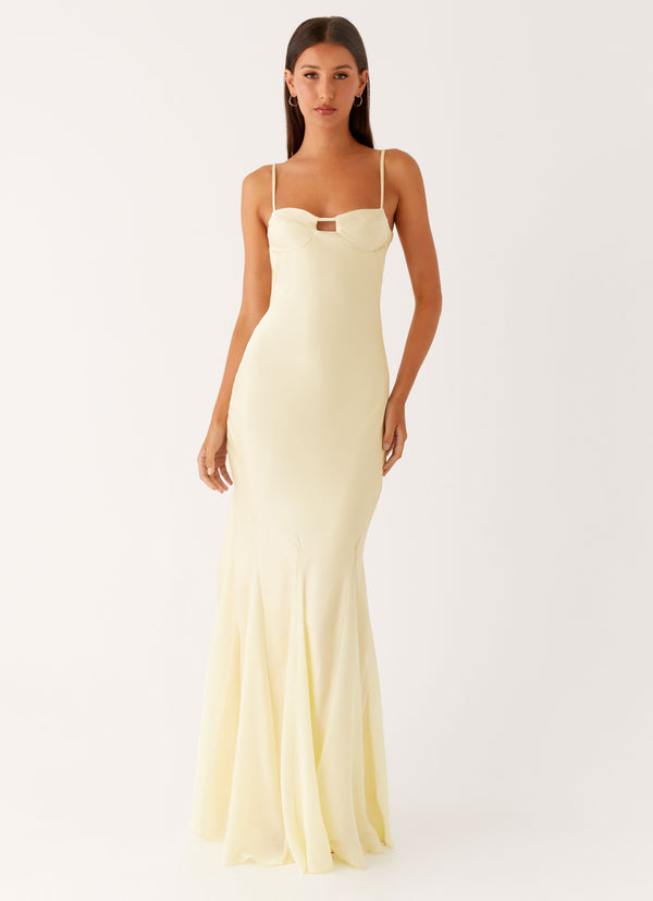 peppermayo Peppermayo Exclusive - Ravello Maxi Dress - Sunny Yellow