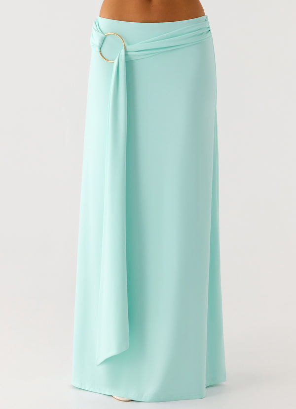 peppermayo Peppermayo Exclusive - Ravi Maxi Skirt - Aqua