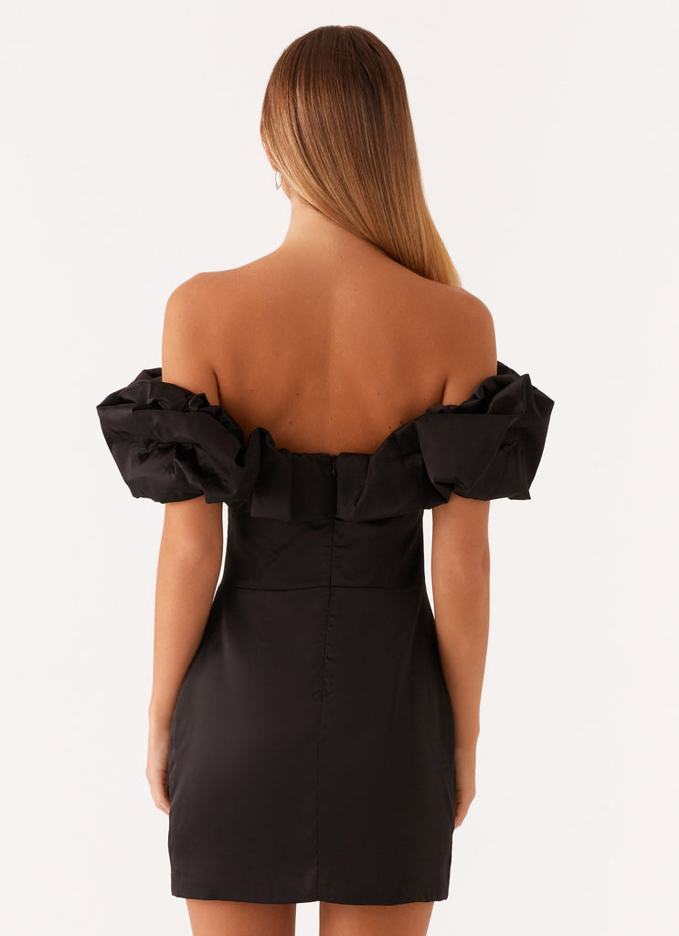 Peppermayo Peppermayo Exclusive - Read My Mind Mini Dress - Black