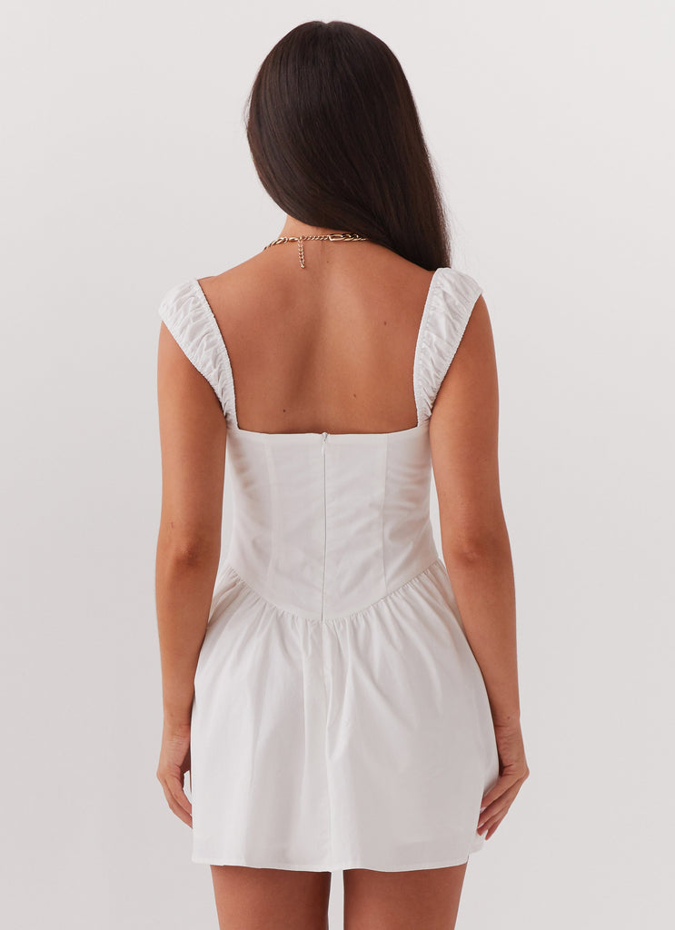 Peppermayo Peppermayo Exclusive - Rebel Heart Corset Dress - White