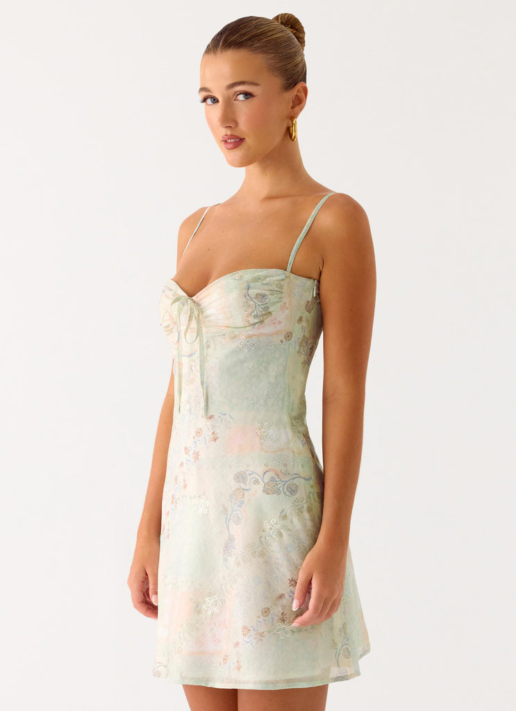 Peppermayo Peppermayo Exclusive - Reflection Mini Dress - Mystic Paisley