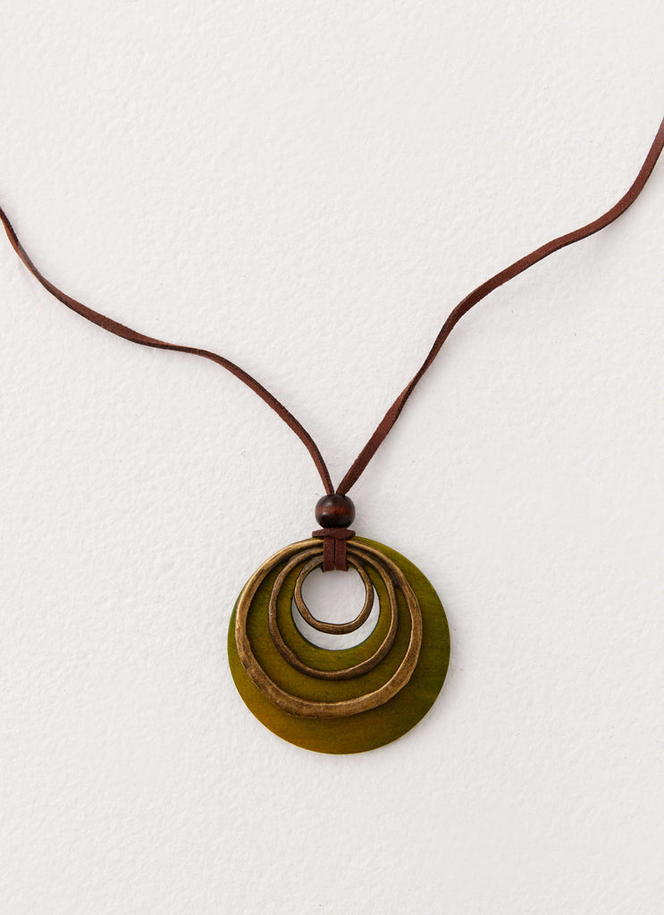 Peppermayo Peppermayo Exclusive - Regency Necklace - Green
