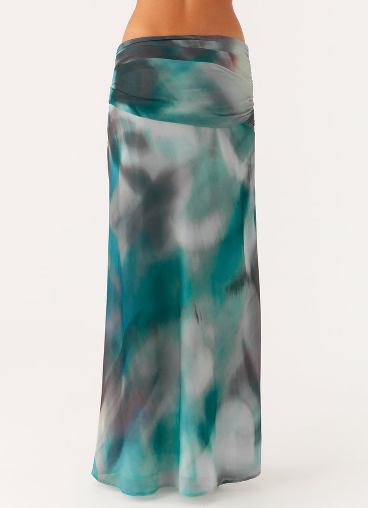 Peppermayo Peppermayo Exclusive - Rimi Maxi Skirt - Sea Splash