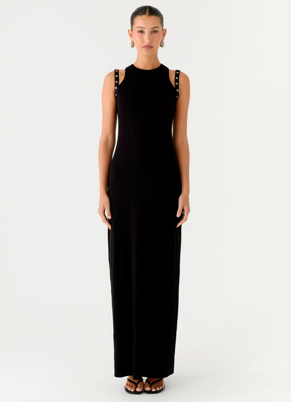 peppermayo Peppermayo Exclusive - Rockstar Maxi Dress - Black