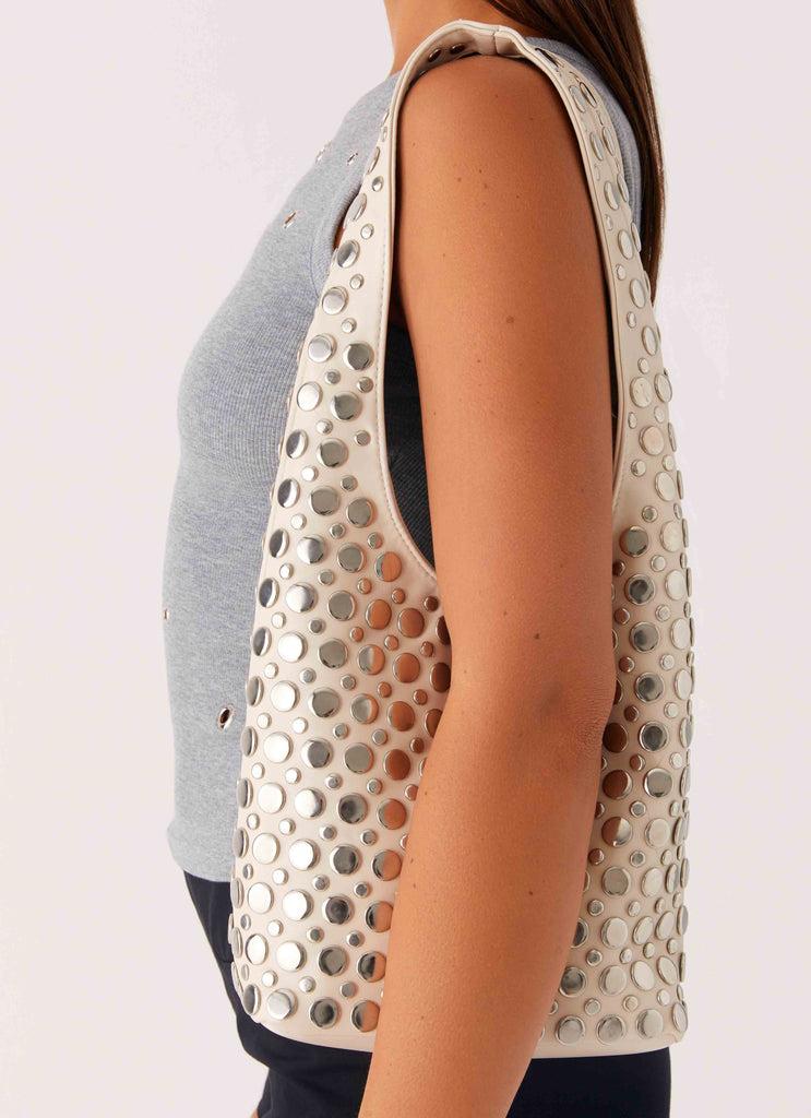 Peppermayo Peppermayo Exclusive - Rocky Shoulder Bag - Ivory