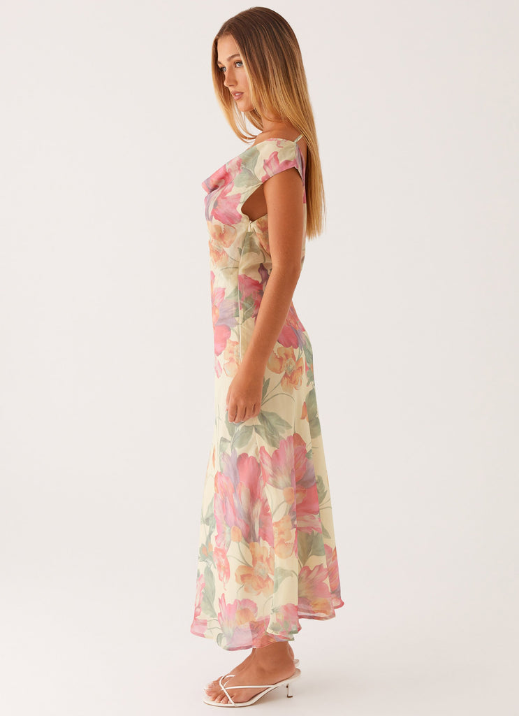 Peppermayo Peppermayo Exclusive - Role Model Maxi Dress - Yellow Peony