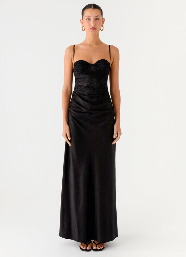 peppermayo Peppermayo Exclusive - Romy Maxi Dress - Black