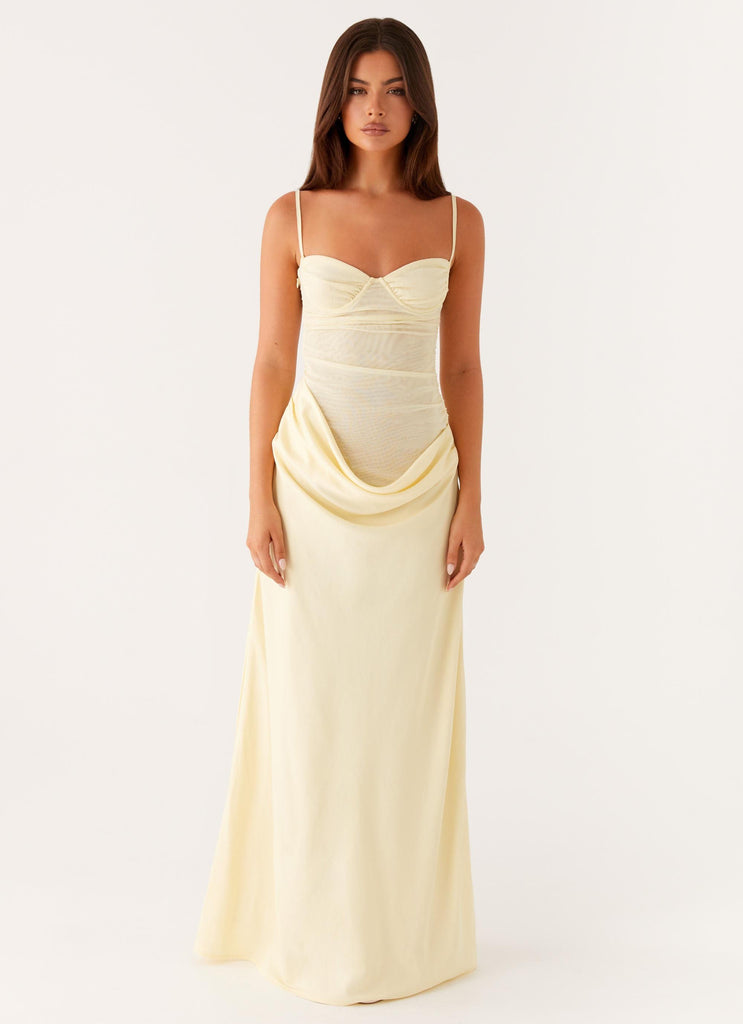 Peppermayo Peppermayo Exclusive - Romy Maxi Dress - Yellow