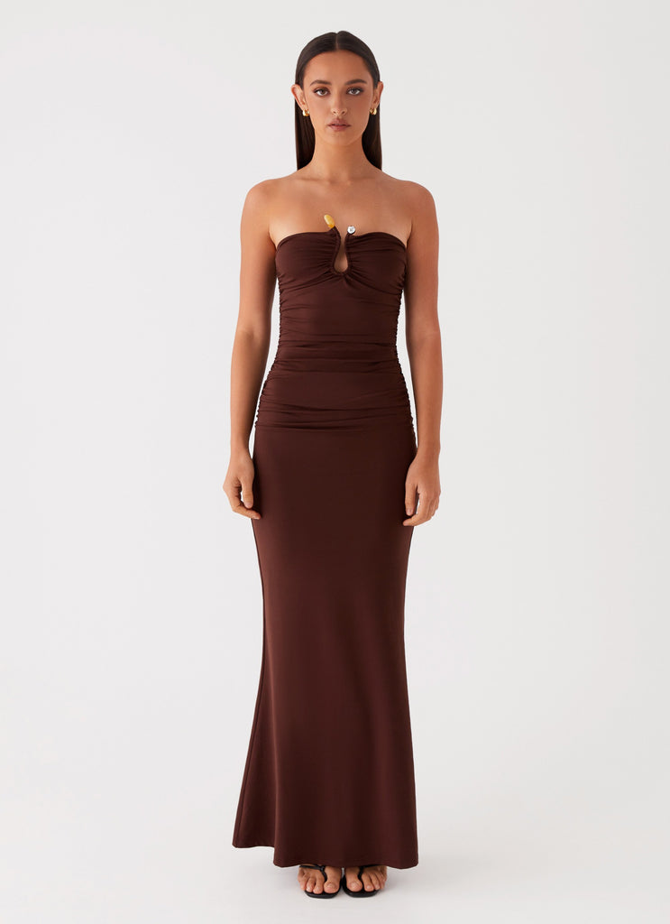 Peppermayo Peppermayo Exclusive - Rudy Maxi Dress - Brown