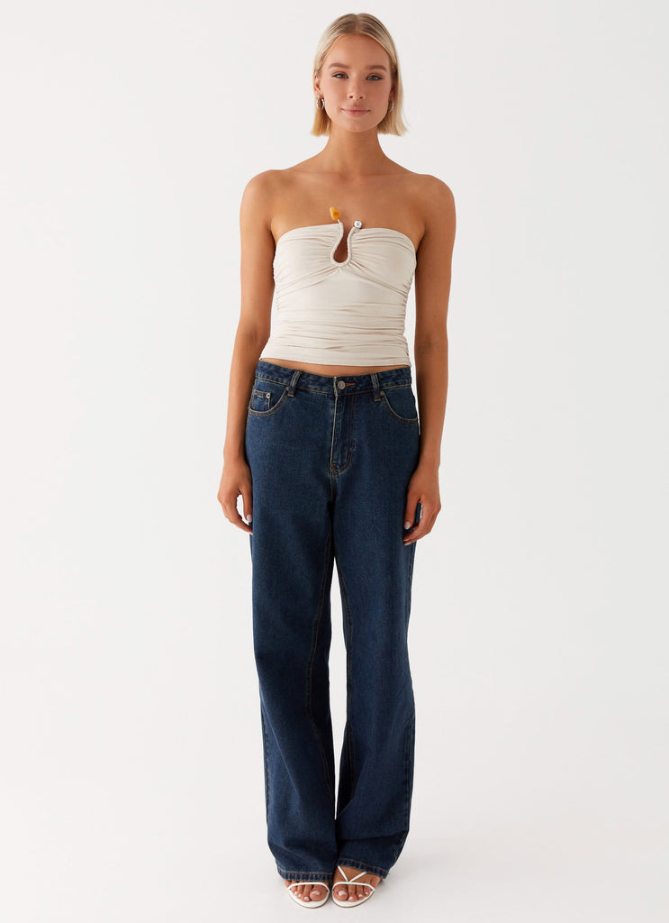 Peppermayo Peppermayo Exclusive - Rudy Tube Top - Ivory